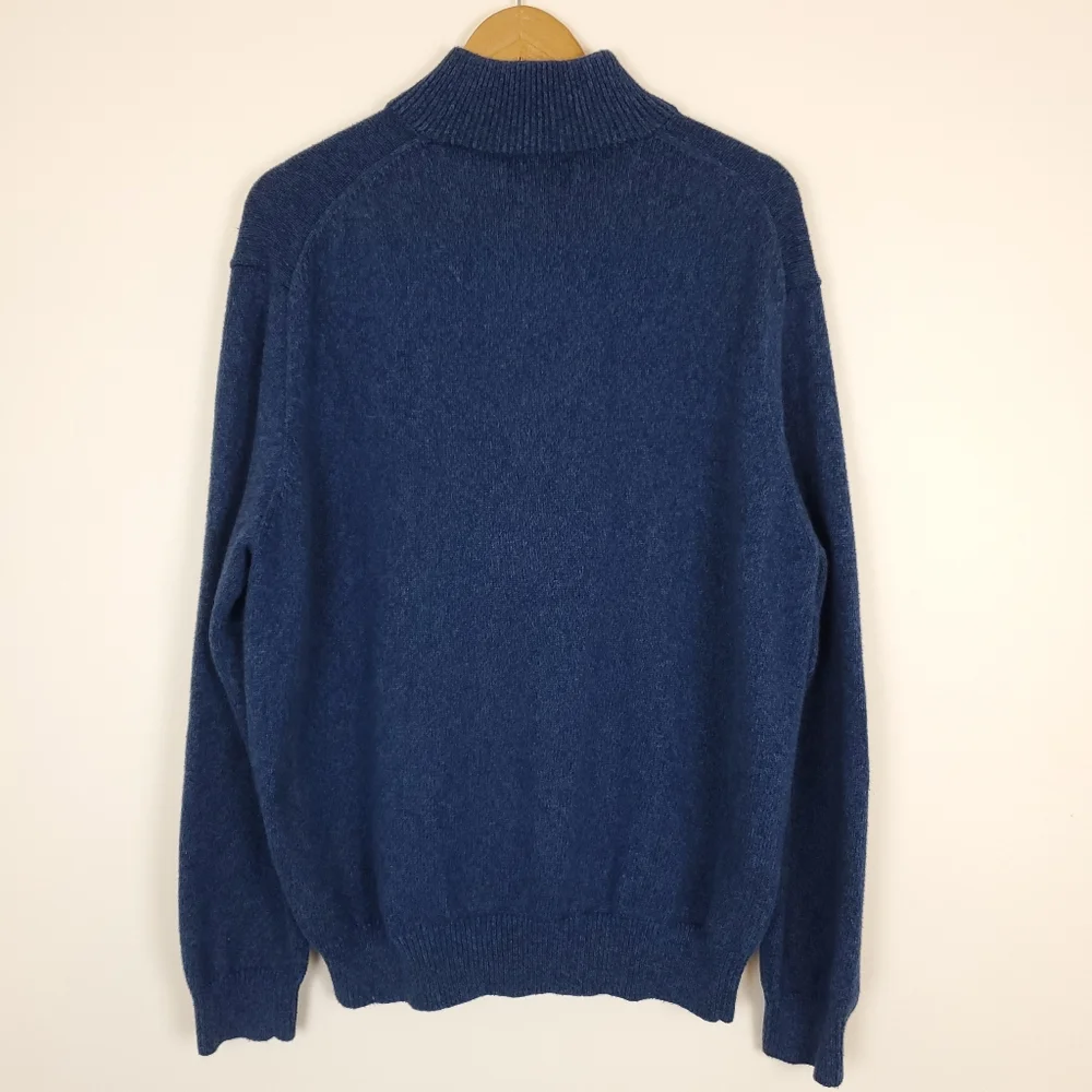 Polo Ralph Lauren Navy 1/4 Zip Pullover Sweater